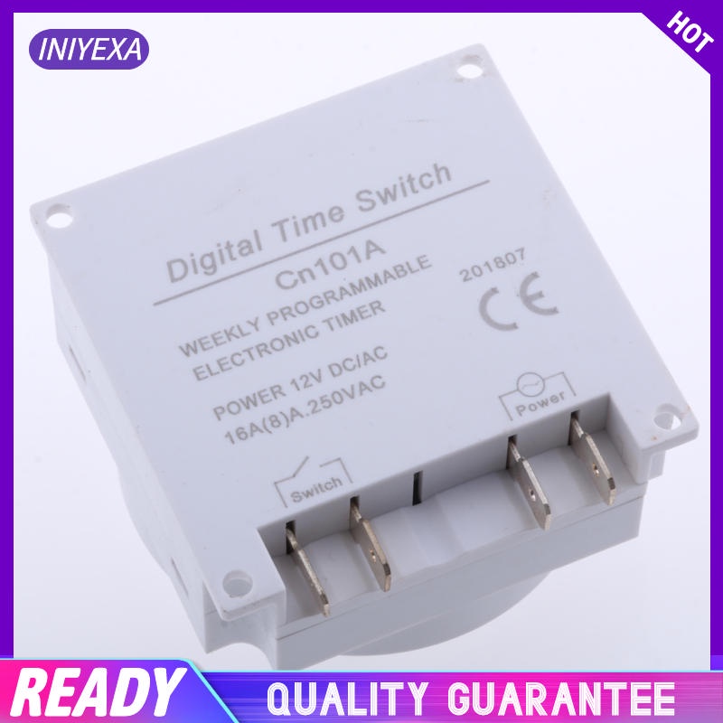 CN101 DC 12V 16A Digital Power Timer Time Switch Relay | Shopee Philippines