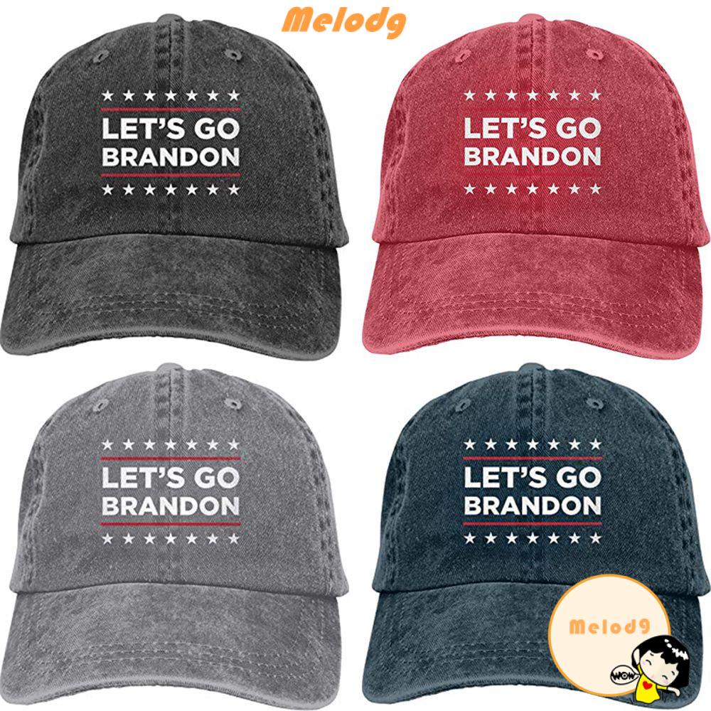 MELODG High quality Hat Black Baseball Cap FJB New Denim Good