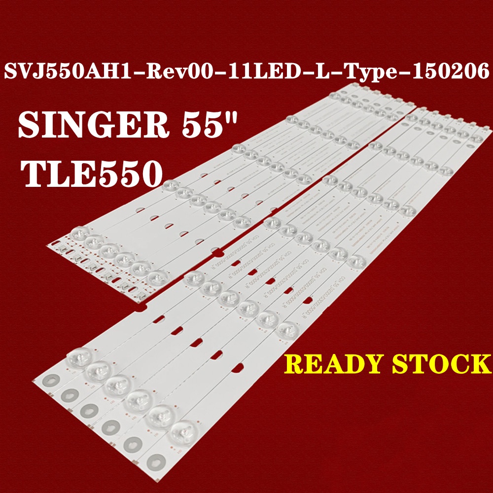 TLE550 SINGER 55 INCH LED TV BACKLIGHT ( LAMPU TV ) 55