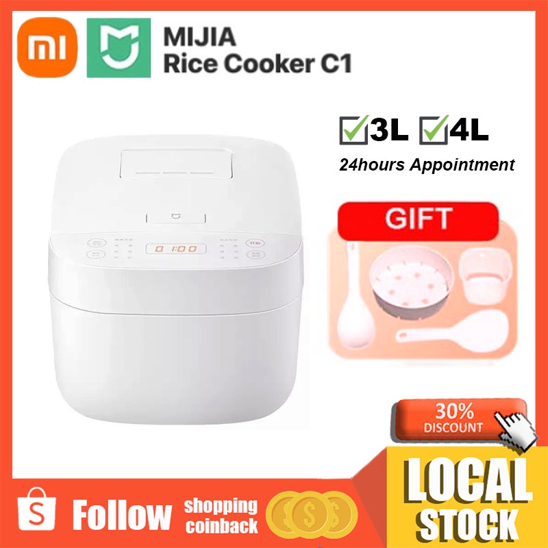 Xiaomi Mijia C1 3L/4L Electric Rice Cooker 650W Multifunctional ...