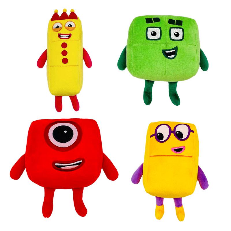 Adorable Numberblocks Plush Toy Perfect Gift For Children Cuddly And ...