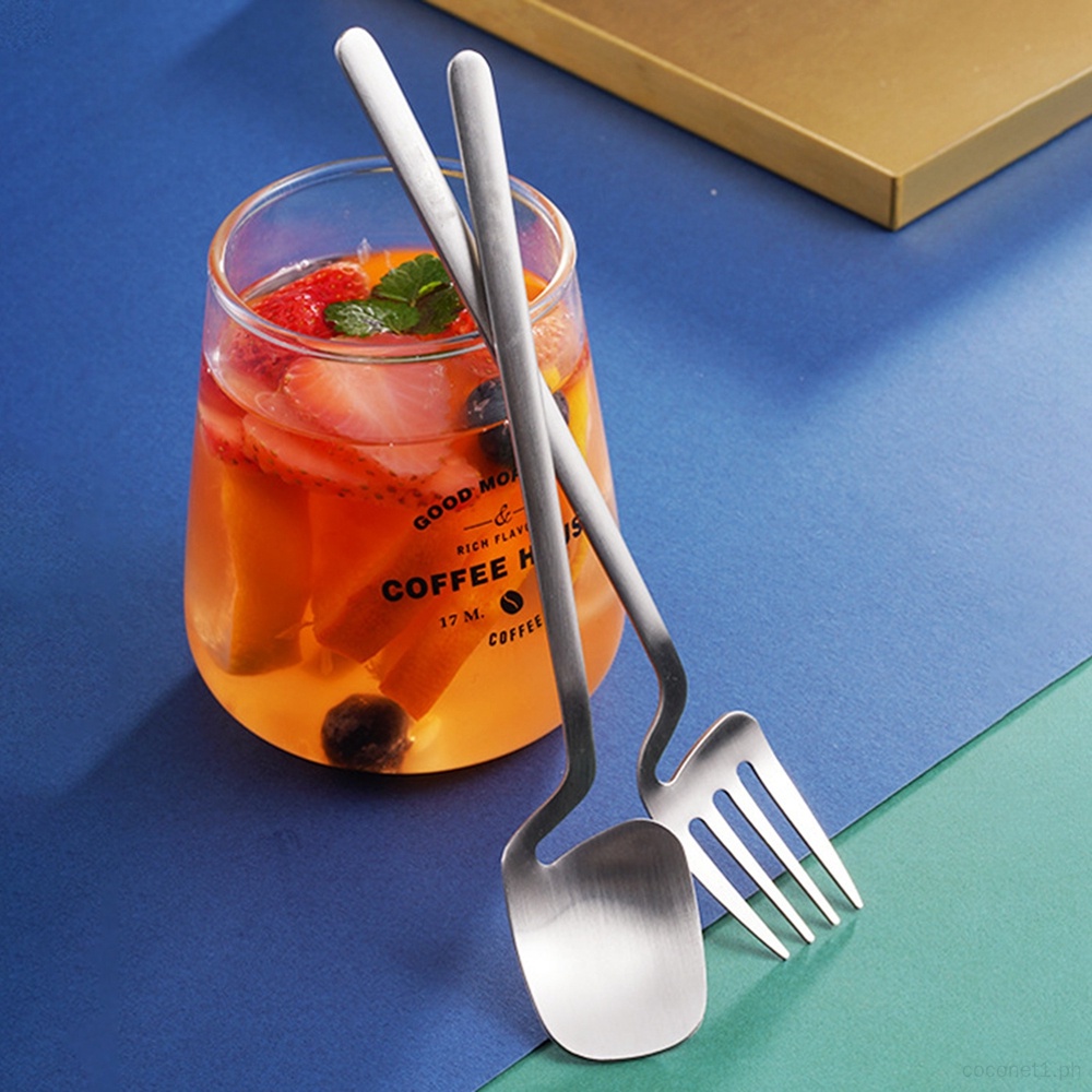 Creative 304 Stainless Steel Spoon Thickened Mug Small Spoon Coffee