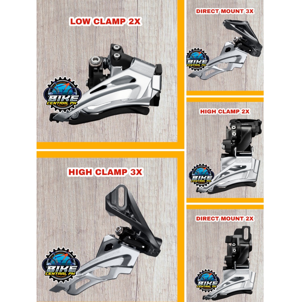 Dérailleur Avant Shimano Deore FD-M6025-D – High Direct Mount – Avec Manette – Neuf