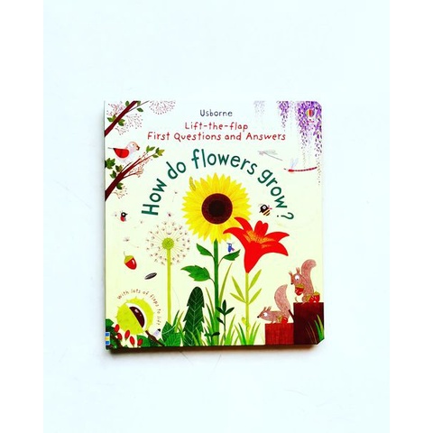 Usborne: How do flowers grow? (Lift-the-Flap First Questions & Answers ...