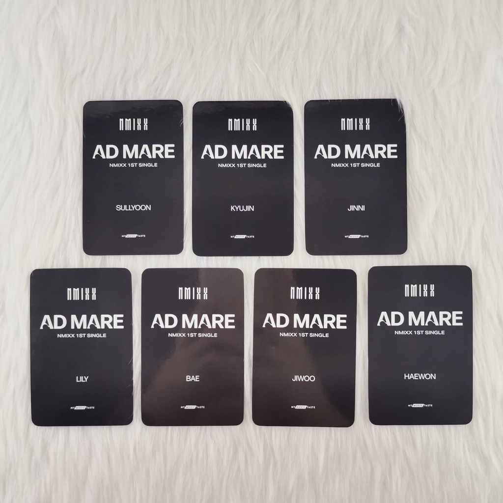 NMIXX AD MARE MyMusicTaste MMT Official Photocard POB My
