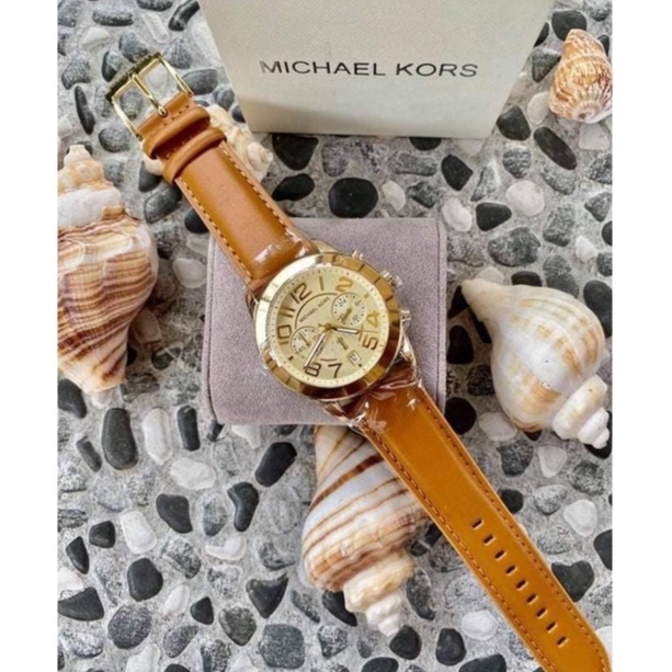 mk mercer MK Watch Mercer Leather Brown mk2251 Unisex watch