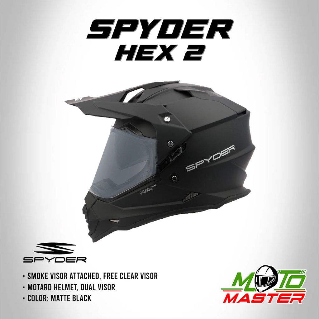 Spyder motard helmet price hotsell