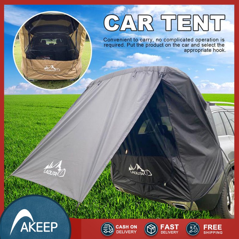 Car Trunk Tent Sunshade Rainproof Awning for SUV Hatchback Car Self ...