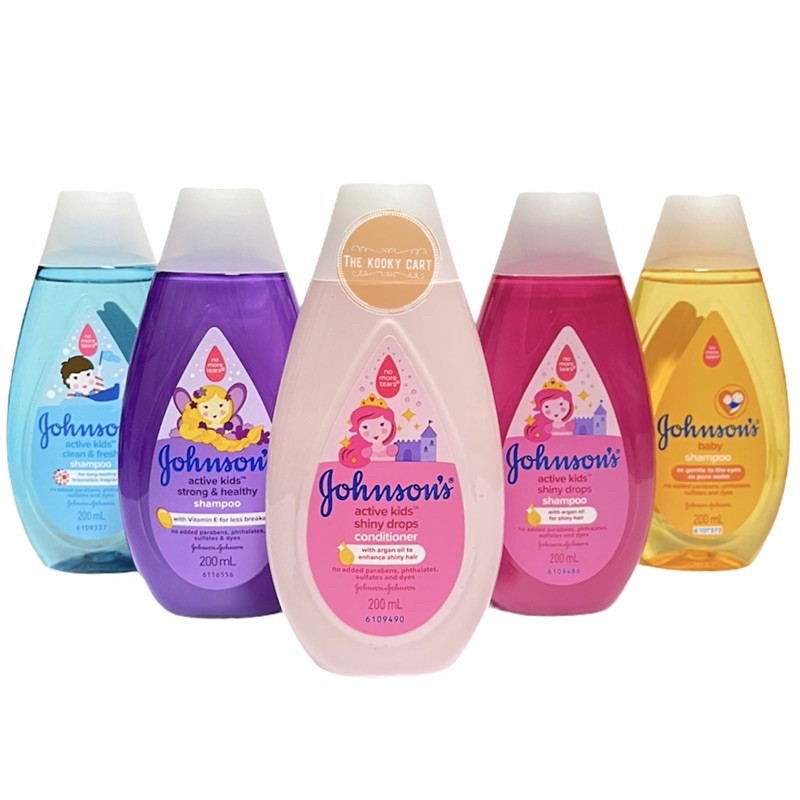 Johnson active hot sale kid shampoo