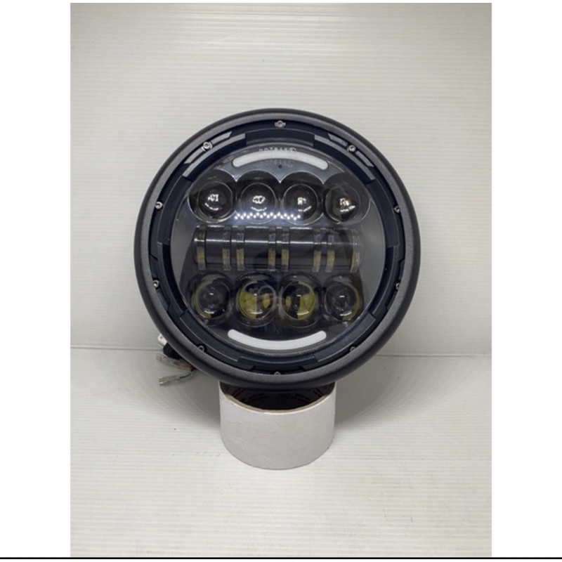 7 Inch daymaker Lights DOT SAE 40 Watt headlamp plus Shell HI LO ...