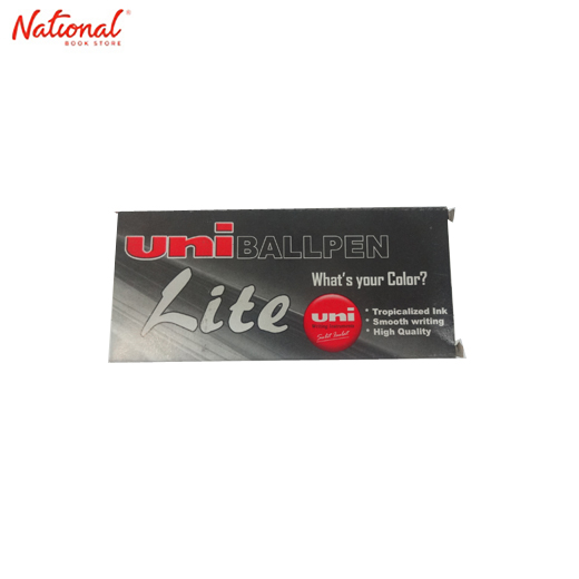 Uni Ballpoint Stick Ba45 12'S Lite Ballpen National Book Store Shopee