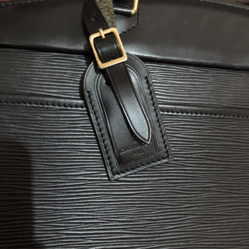 Lv Black Riviera Beauty Case Bag