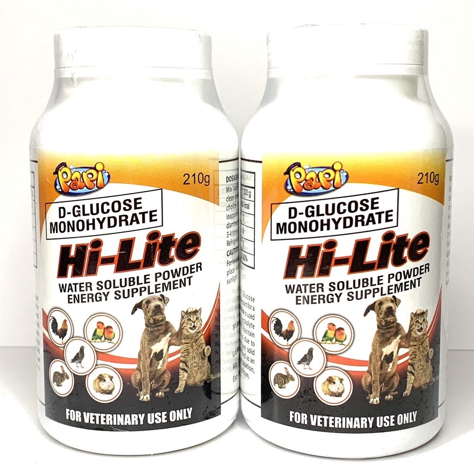 [FCR AGRIVET] 2pcs Papi Hi-Lite Dextrose Powder (D-Glucose Monohydrate ...
