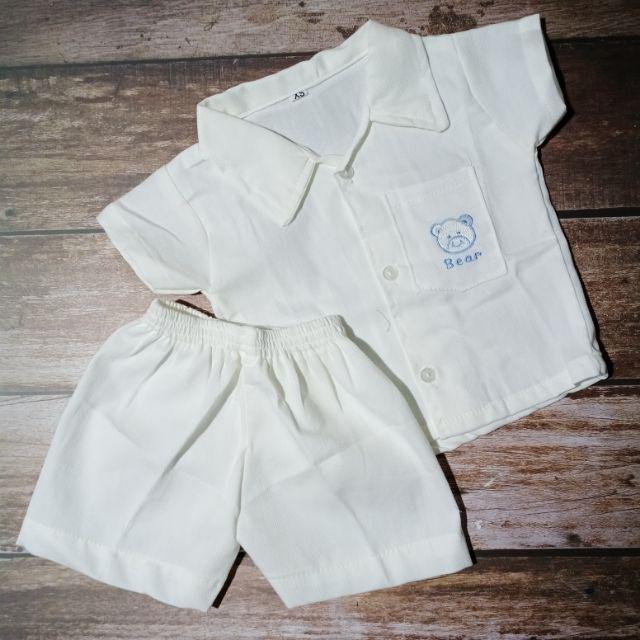 Baptismal Barong Set Newborn Baptismal Clothes christening clothes
