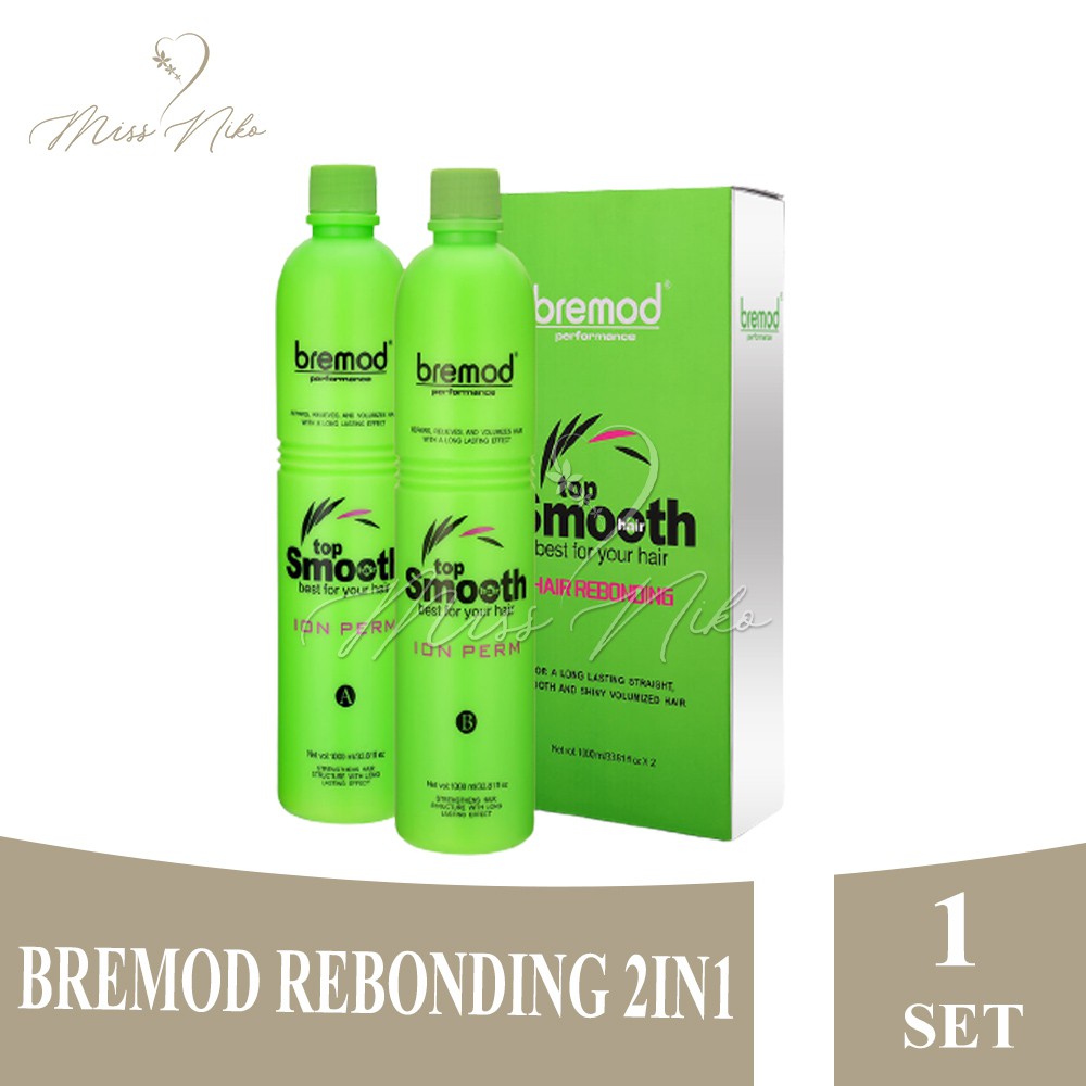 Bremod Hair Rebonding Set Straight Smooth Silky Hair Original / Milk ...