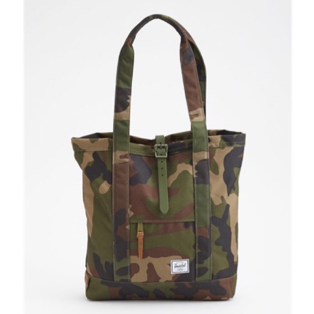 Herschel camo tote on sale