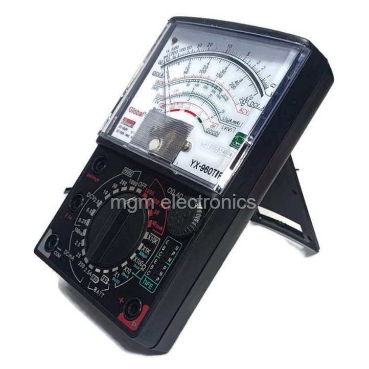 Globals YX960TR Analog Multitester with Fuse and Diode Protection ...