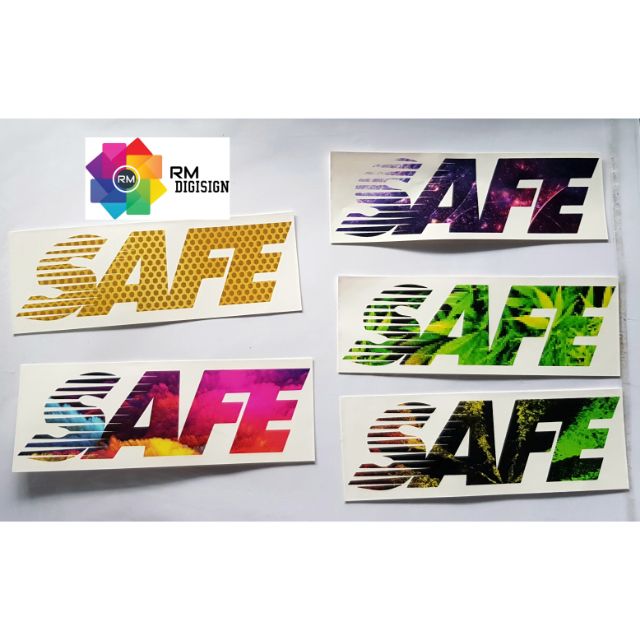 Safe sticker deals