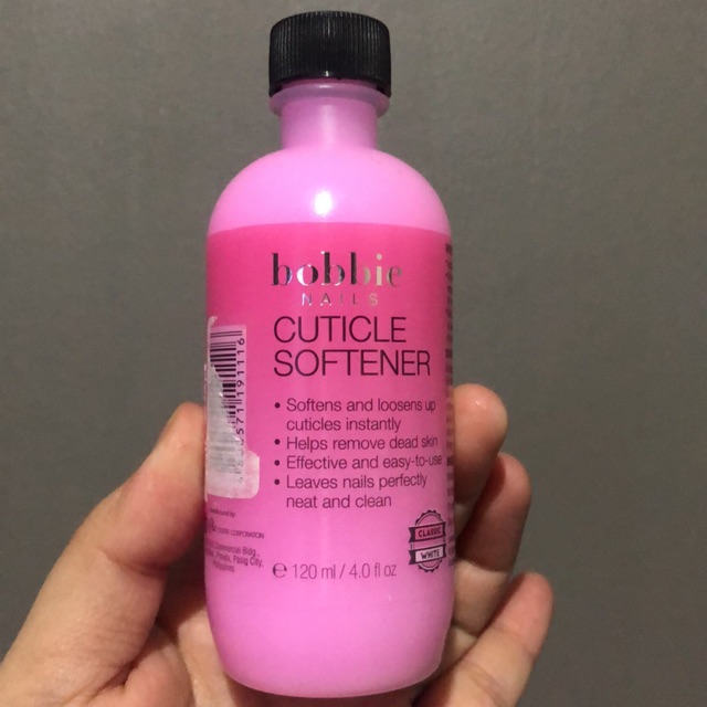 Bobbie cuticle softener