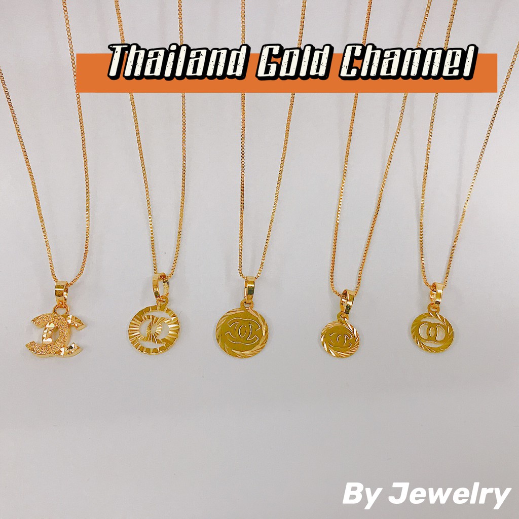 Thai on sale gold pendant