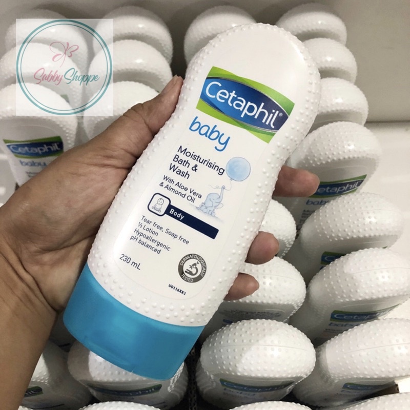 Cetaphil baby moisturizing hot sale bath and wash