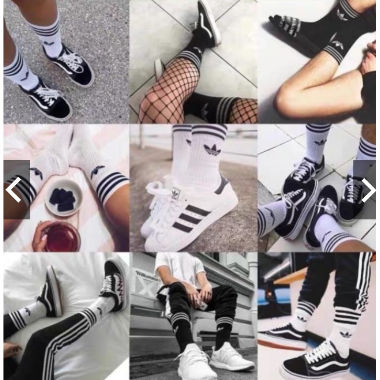 Adidas best sale socks style