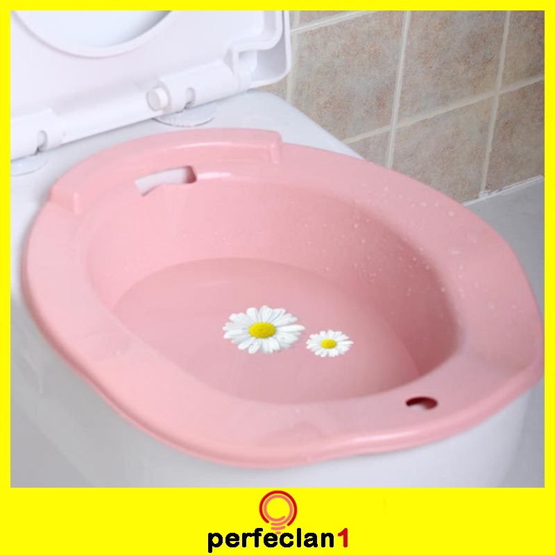 [HOT] Hip Bath Tub Sitz Bath for Toilet Maternity Hemorrhoid Shopee