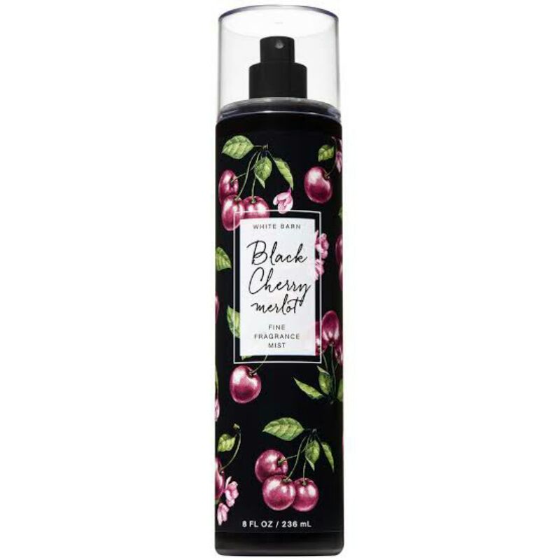 Bath & Body Works White Barn Black Cherry Merlot Fine Fragrance Mist