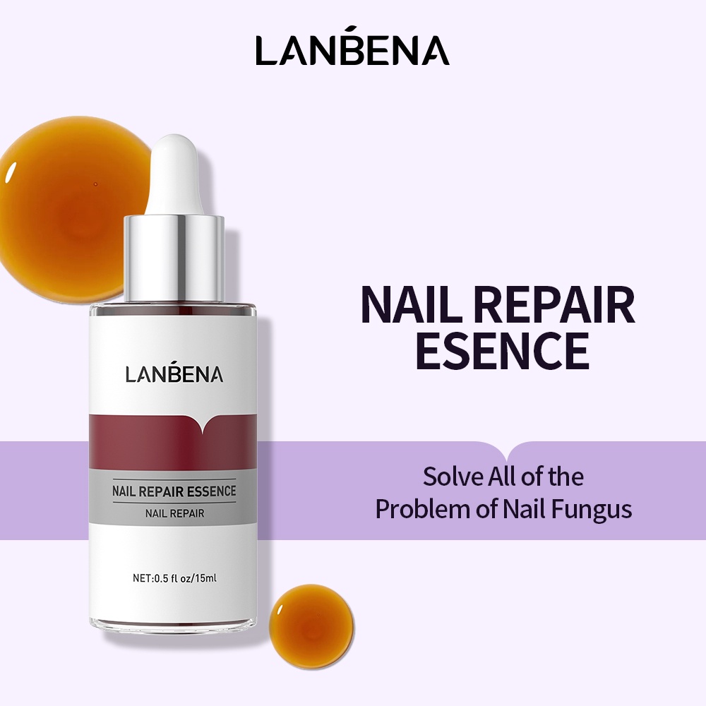 Lanbena Nail Repair Essence Serum Fungal Treatment Remove Onychomycosis ...