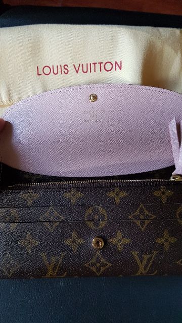 Louis Vuitton Cherry Blossom Monogram Long Wallet | Shopee Philippines