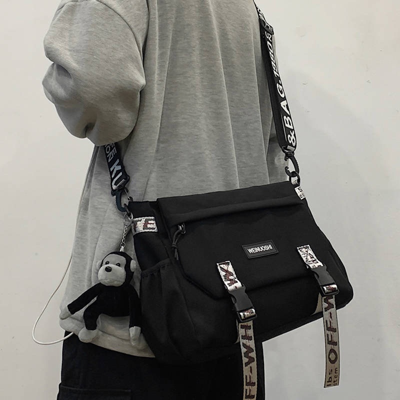 Men's Chest Waist Bags Shoulder Beg crossbody lelaki jepun tide jenama ...