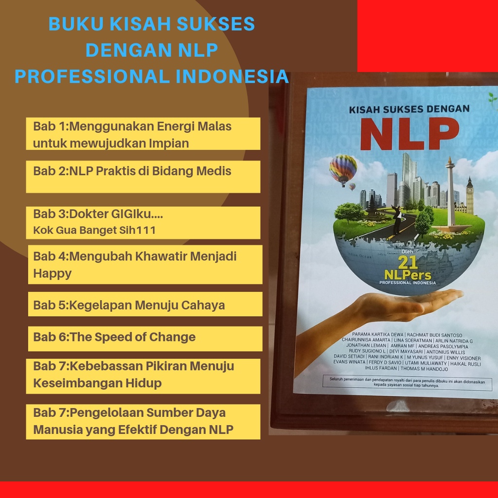 Self-development book Success Stories Using NLP techniques | Shopee ...