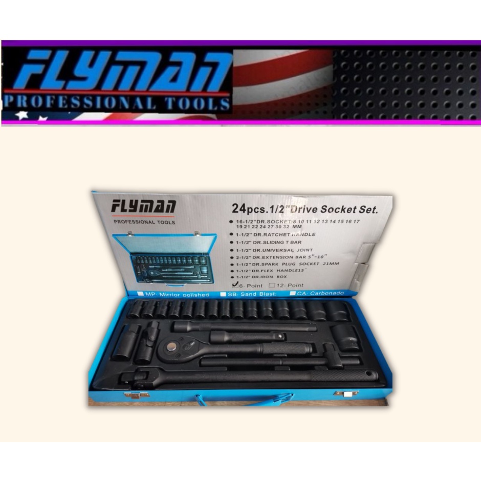 FLYMAN | 24 pcs. 1/2