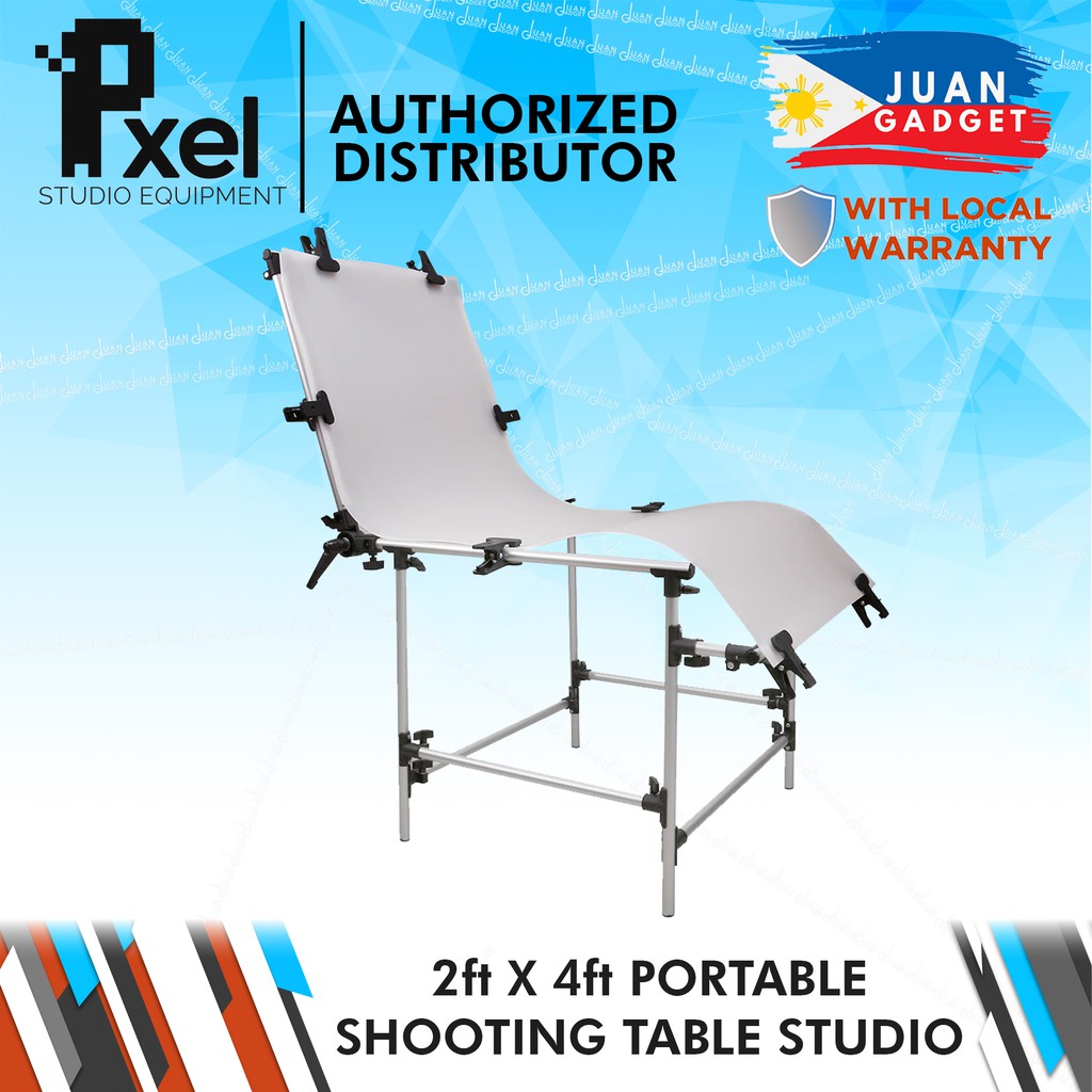 Pxel ST-6X13 Foldable Shooting Table 60x130cm - Photographic Studio ...
