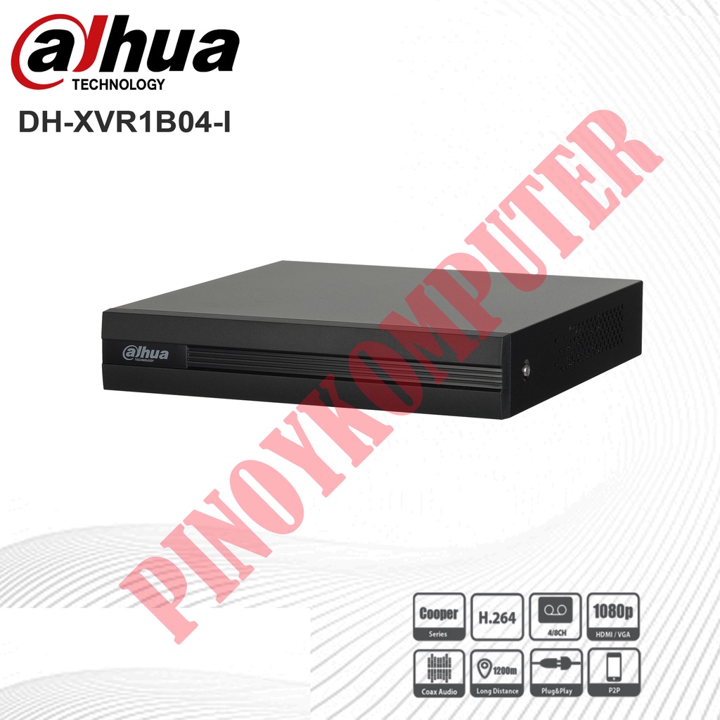 Dahua DHXVR1B04I 4/8/16 Channel Pentabrid 1080N/720p WizSense