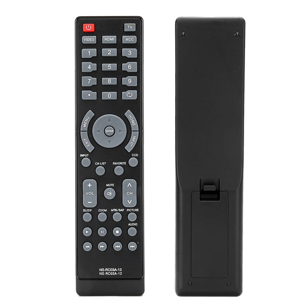 Replacement Remote Control For Insignia TVs - Model NS-RC02A-12 (Fits NS-32L120A13, NS-40L240A13, Etc.)