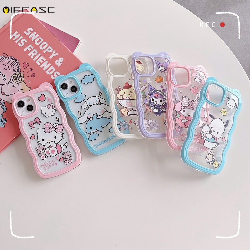 Compatible For iPhone XS Max XS X Phone Case Bear Ears Hello Kitty Cat ...