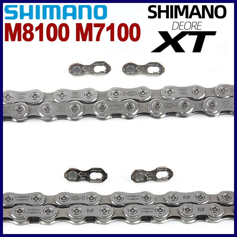 Shimano SLX M7100 XT M8100 Chain 12 Speed MTB Mountain Bike 116L