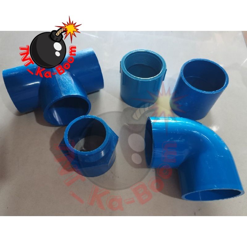 PVC Fittings 2 Inch Blue For Water Good Quality | Shopee Philippines