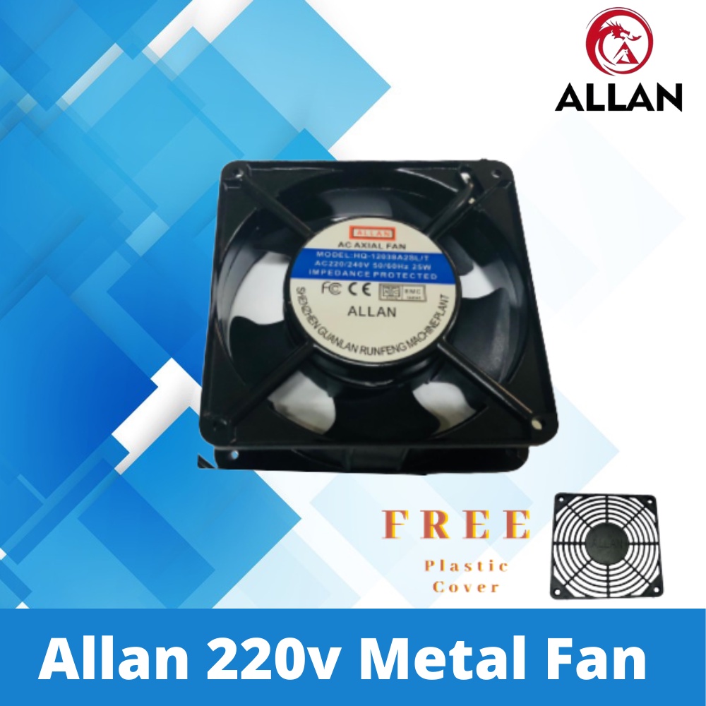 Allan Blower Cooling Fan 220 volts / Fan 220v free fan grill Blower ...