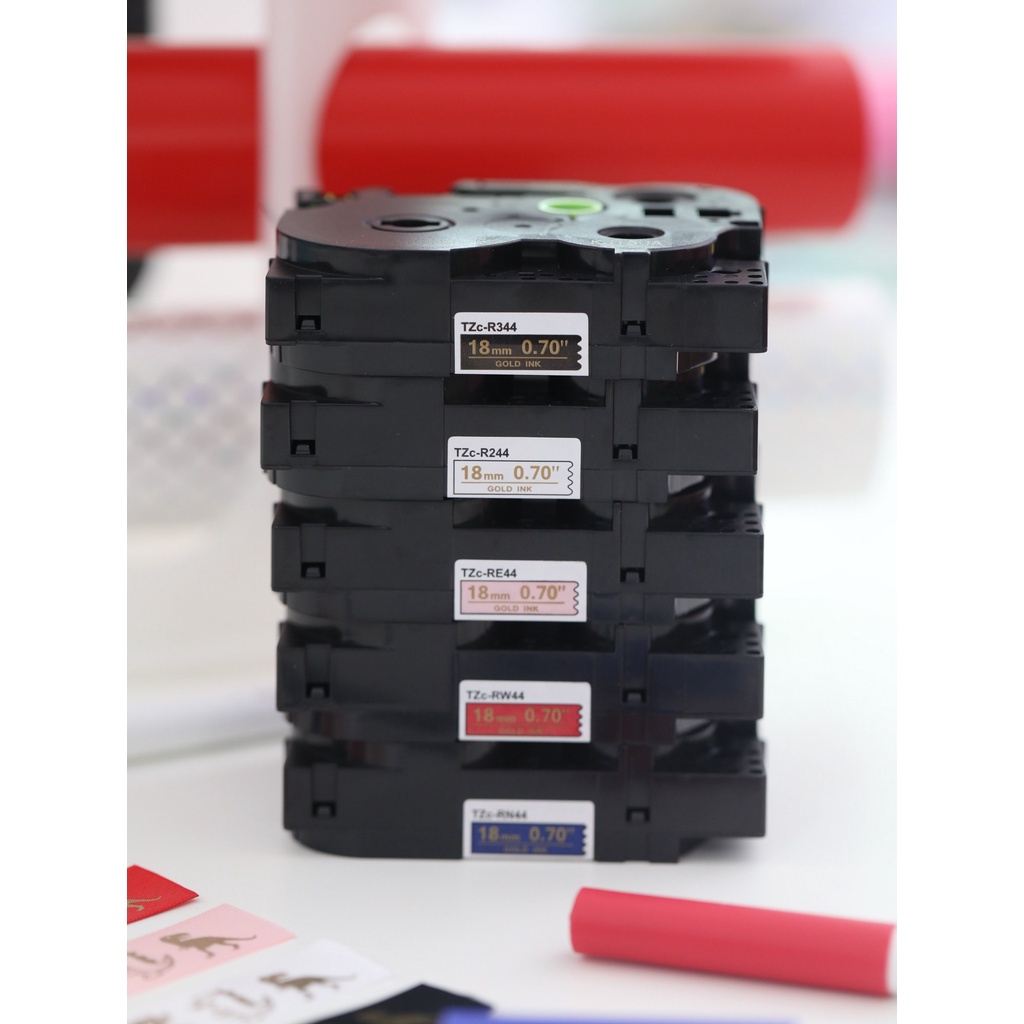 Brother P-Touch Printer Compatible Satin Ribbon Refill TZe, DIY Craft ...