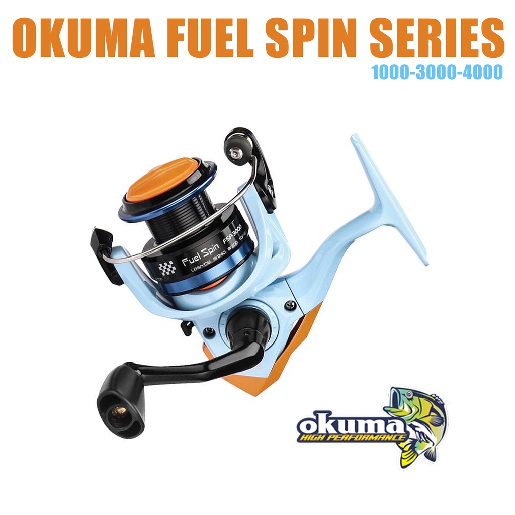 Okuma Fishing Reels Fuel Spin Series 1000-3000-4000