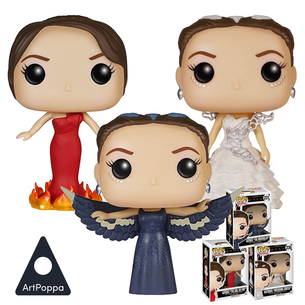 Funko Pop Movies Vinyl 230 Hunger Games Katniss Wedding Dress Figure