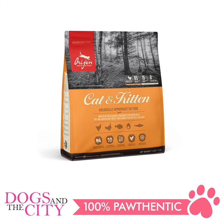 Orijen Cat Kitten Cat Food 1.8kg Shopee Philippines