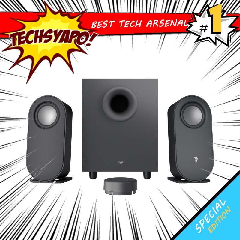 Logitech Z407 Bluetooth Computer Speakers with Subwoofer and Wireless