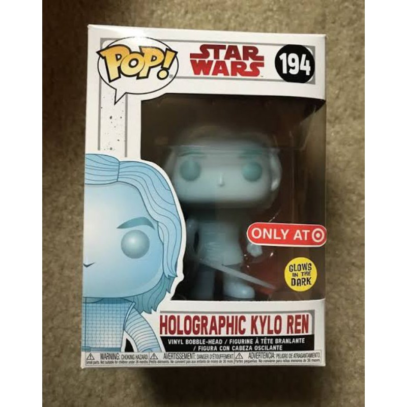 Holographic Kylo Ren (Glow in The Dark)(Target Exclusive) - Star