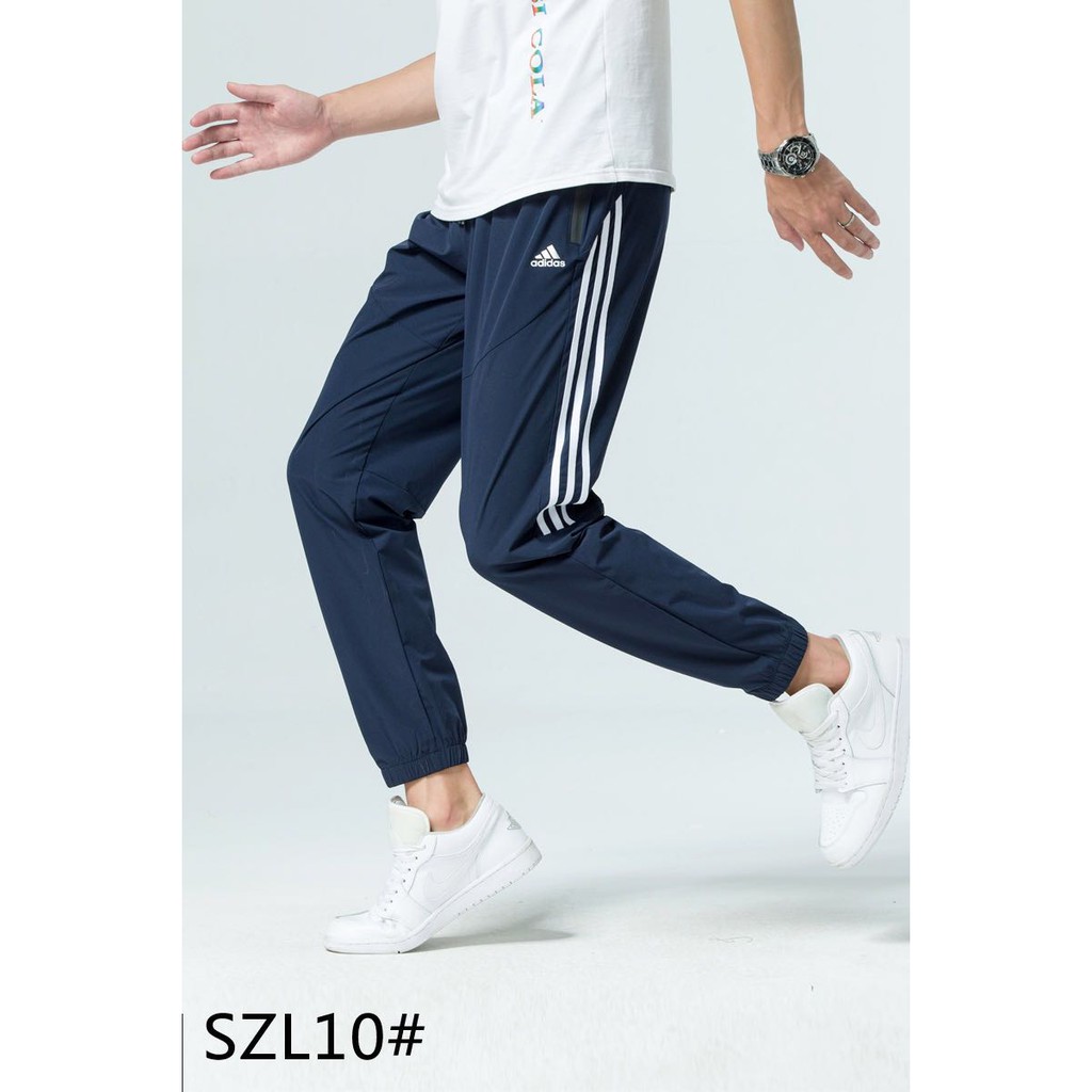 new ADIDAS quick drying jogger pants for men sportswear pant unisex SZL10 SZL12 Shopee Philippines