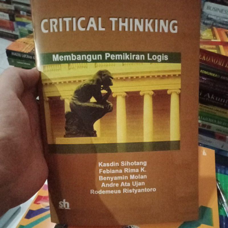Critical thinking builds a logical thinking of Kasim Sihotang | Shopee ...