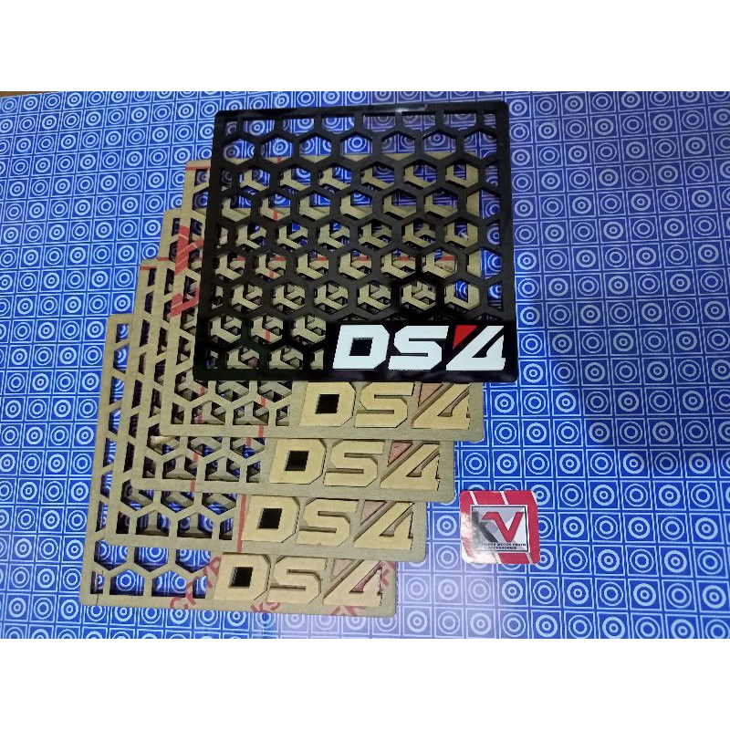 DS4 Acrylic Radiator cover (Honda Click V1, Click V2, ADV, Air Blade ...