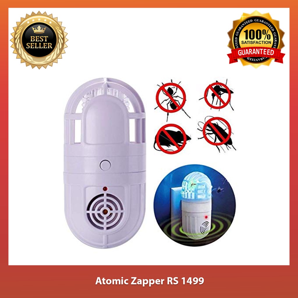 Ultrasonic Soundwaves Electronic Mosquito Pest Killer Insect Trap